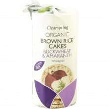 Brown rice Cakes |ClearSpring  | 120g | Snacks sin gluten
