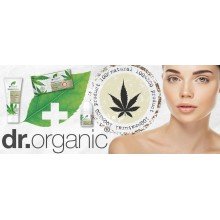 Crema Facial de Rescate 24h | dr. Organic  | 50 ml  | Con Aceite de Cáñamo Orgánico - 100% Bio