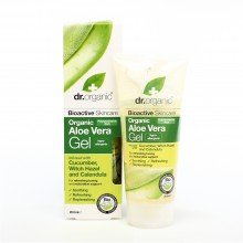 Gel de Aloe Vera con Pepino, Olmo Escocés y Caléndula | dr. Organic | 200ml | Con Aloe Vera - 100% Bio
