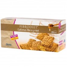 Galletas de Fibra y Miel | Dietisa | 400g |  Deliciosas galletas con alto contenido en fibra