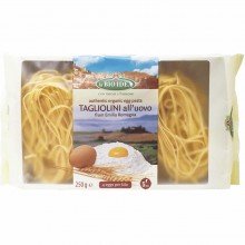 Bio Idea - Tagliolini al Huevo | Nutrition & Santé | 250g | Sémola de Trigo y Huevos | Pasta