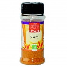 Sitael - Curry en polvo | Nutrition & Santé | 35g | Cúrcuma, Cilantro, Jengibre, Fenogreco, Cebolla, Pimienta, Clavo | Especias