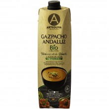 ArteOliva - Gazpacho Andaluz | Nutrition & Santé | 1000ml| Tomate, pimiento, aceite de oliva virgen ext, pepinos, pan | Bebidas