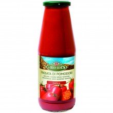 Bio Idea - Salsa de tomate Rústica | Nutrition & Santé | 700ml| Tomates Triturados y Sal Marina | Salsas