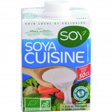 Bio Soy - Crema de Soja | Nutrition & Santé | 500ml | Tonyu, Aceite de Girasol, Azúcar | Salsas de Cocinar