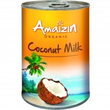 Coconut Milk |Amaizin | 400ml |Leche de Coco sin Goma Guar