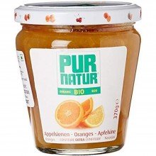 Pur Natur - Mermelada de Naranja | Nutrition & Santé | 370g | Naranja, Azucar, Gelatina | Mermeladas