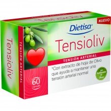 Dietisa - Tensioliv | Nutrition & Santé | 60 cápsulas | Ajo, Espino Blanco y Pasiflora | Sistema Circulatorio