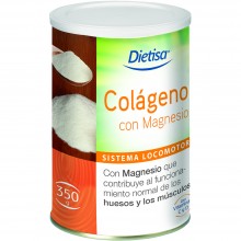Colágeno con Magnesio | Dietisa | 350g | mantenimiento de los huesos