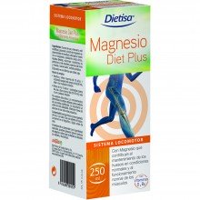 Magnesiodiet Plus |Dietisa | 250ml | Magnesio |huesos y funcionamiento normal de los músculos