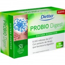 Probiodigest |Dietisa | 30 capsulas |Favorece la digestión, cuidando la flora intestinal