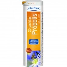 Dietisa - Pastillas Própolis Bio | Nutrition & Santé | 20 pastillas | Extracto seco de própolis | Sistema Respiratorio