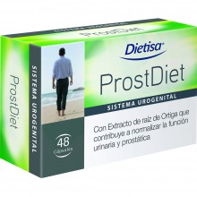 Dietisa - Prost Diet | Nutrition & Santé | 48 cápsulas | Raíz de Ortiga, Gayuba y semillas de calabaza | Sistema Urogenital