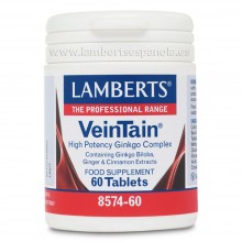 VeinTain 6000mg | Lamberts | 60 cáps | Sistema circulatorio - Memória