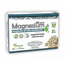 Minera Magnesium | Pinisan | 60 cáps de 1240 mg | Cansancio y fatiga