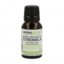 Citronela Aceite Esencial | Aromasensia | 15ml | Antidepresivo y Repelente Insectos