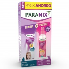 Pack Loción Piojos 100ml + Árbol Té Spray Moldea e Hidrata Niña 250ml | Paranix | 250 ml | Cuidado Infantil del Cabello - Piojos