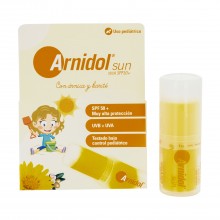 Sun Stick SPF 50+ | Arnidol | 15 gr | Protector solar infantil natural en barra