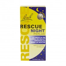 Remedy Night Perlas | Bach Rescue | 28 perlas | Para un descanso reparador