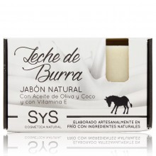 Jabón Natural Premium |SyS|100gr.|Leche de Burra |Protege las pieles secas y pieles sensibles