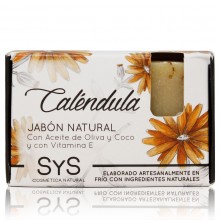 Caléndula| Jabón Natural Premium |SyS|100gr.|Propiedades Calmantes Para pieles sensibles e irritadas