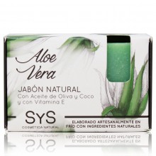 Jabón Natural Premium |SyS|100gr.|Aloe Vera| Hidrata en Profundidad Piel y Cabello