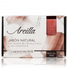 Jabón Natural Premium |SyS|100gr.|Arcilla Roja| Hidrata en Profundidad Piel y Cabello