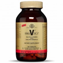 Fórmula VM-75 - Multivitamínico y Mineral | Solgar | 180 Comp de 75 mg | Sistema Inmunitario - Antioxidante