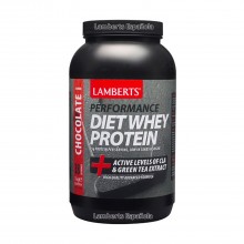 Whey Protein de Dieta - Sabor Chocolate| Lamberts | 1000 g en polvo|  Intenso ejercicio y régimen de entrenamiento bajo en grasa