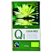 Qi - Té verde Chino Chun Mee BIO| Nutrition & Santé | Hojas | Hojas de té verde de Wuyuan | Activador & Diurético