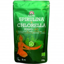 Spirulina & Clorela Bio| Nutrition & Santé | 125g | Spirulina y Clorela en polvo ecológica | Superalimento